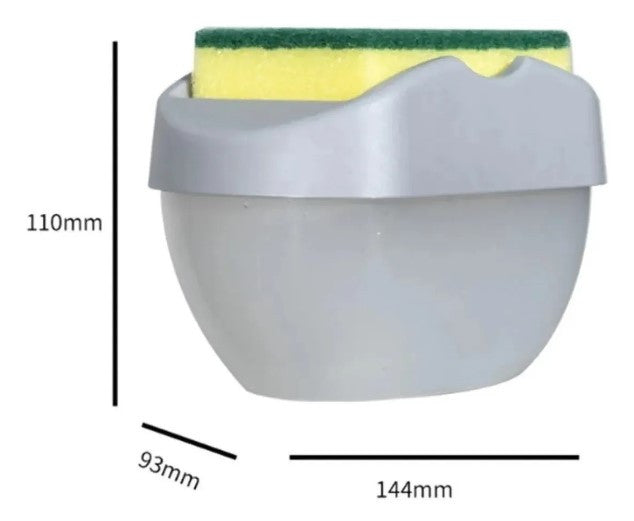 Dispensador Jabón Esponja De Cocina