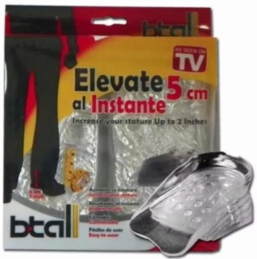 Plantillas Aumenta Btal Estatura 5cm